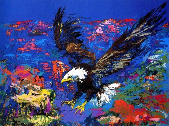 Leroy Neiman American Bald Eagle
